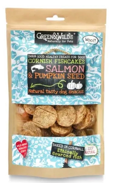 Green & Wilds Cornish Fishcakes Salmon & Pumpkin Seeds 150g