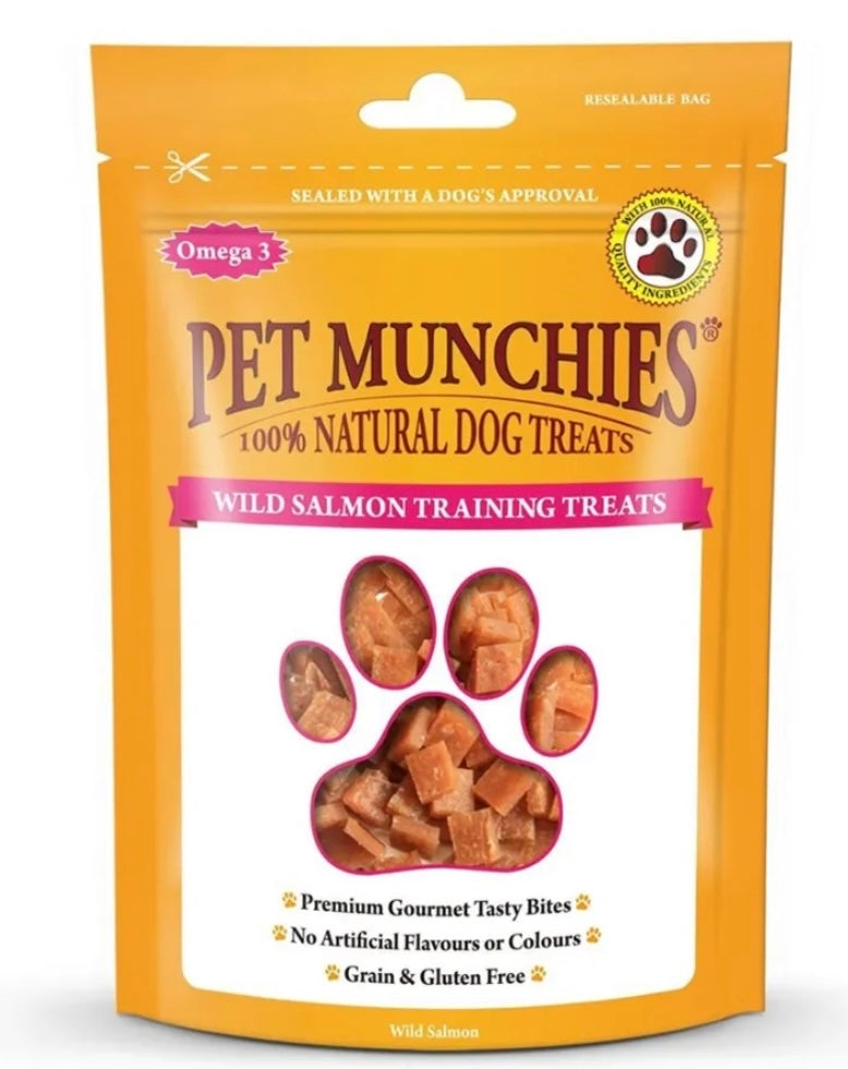 Pet Munchies Wild Salmon Training Treats 50g