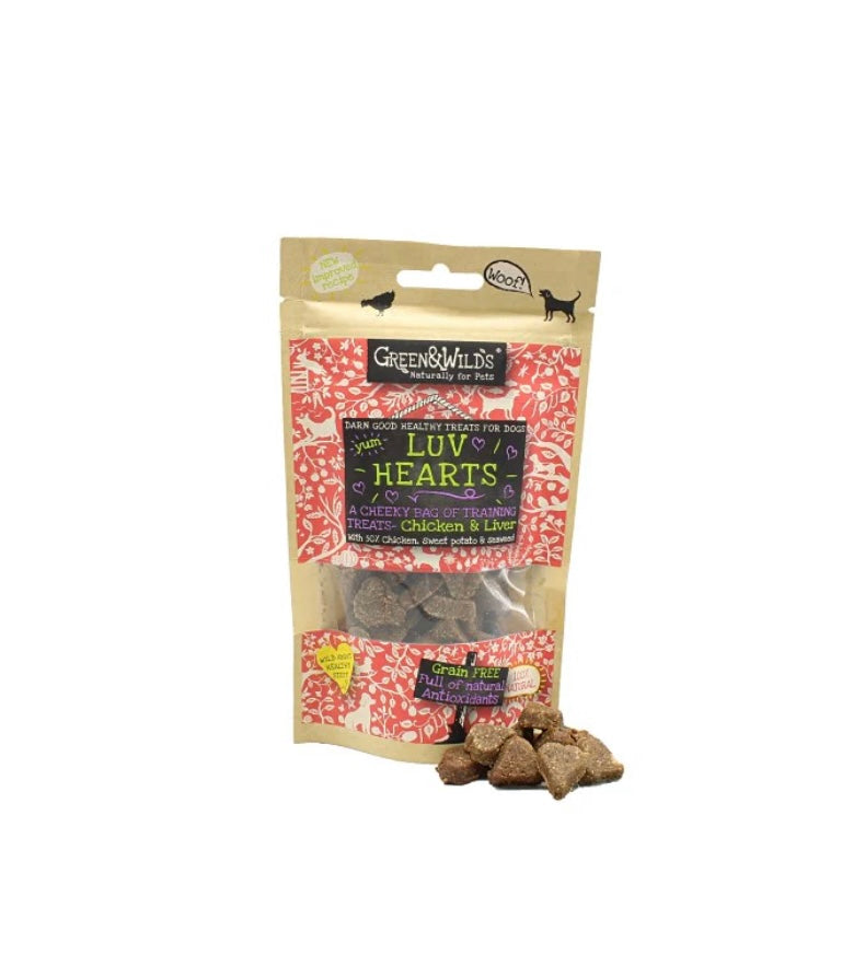 Green & Wilds Luv Hearts 100g