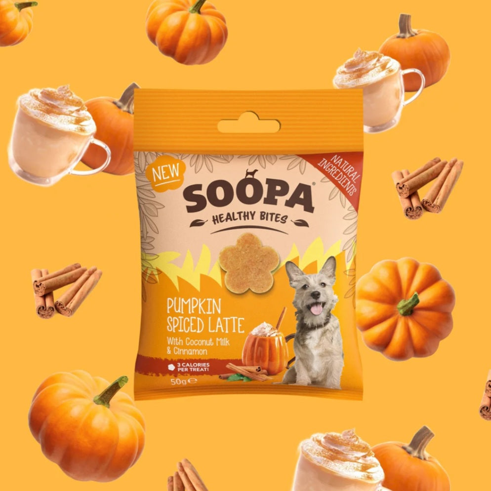 Soopa Pumpkin Spiced Latte Healthy Bites