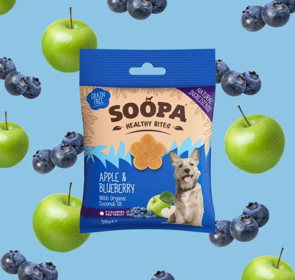 Soopa Apple & Blueberry treats