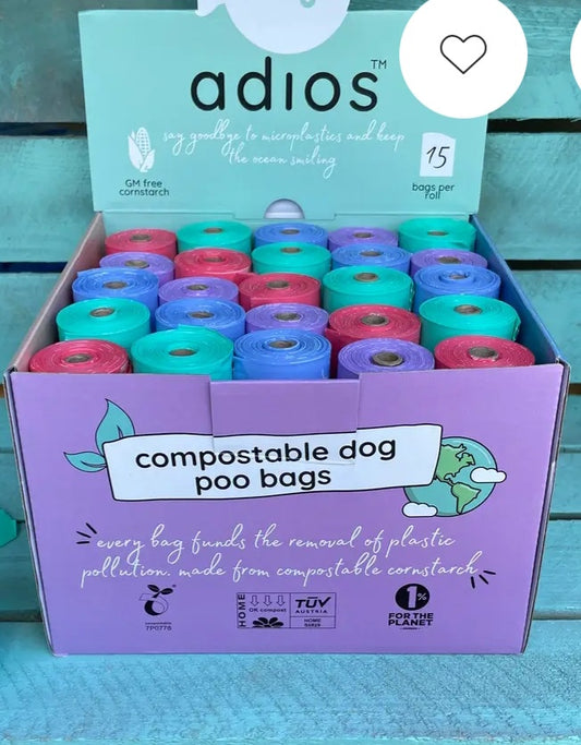 Adios Compostable Poo Bags